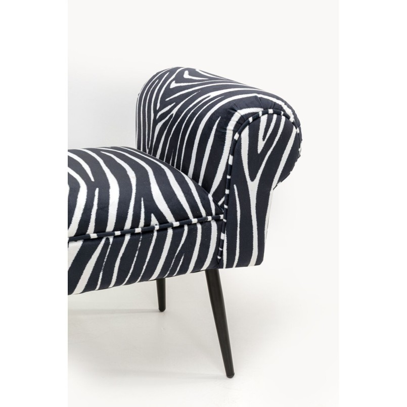 Banquette Wing Zebra 100cm