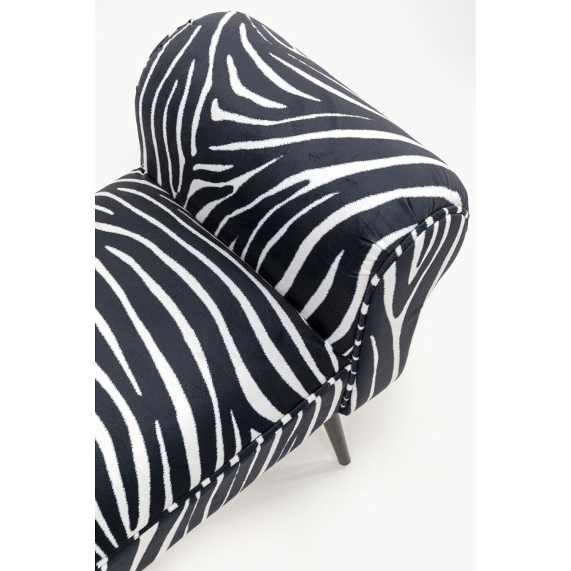 Banquette Wing Zebra 100cm