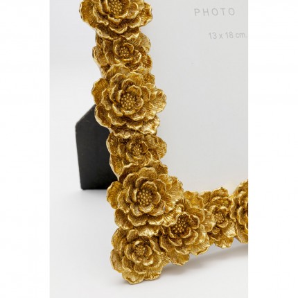 Fotolistj pioenrozen 18x23cm goud Kare Design
