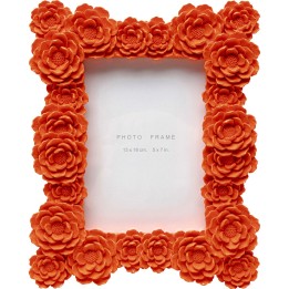 Cadre photo Flowerdream orange 13x18cm