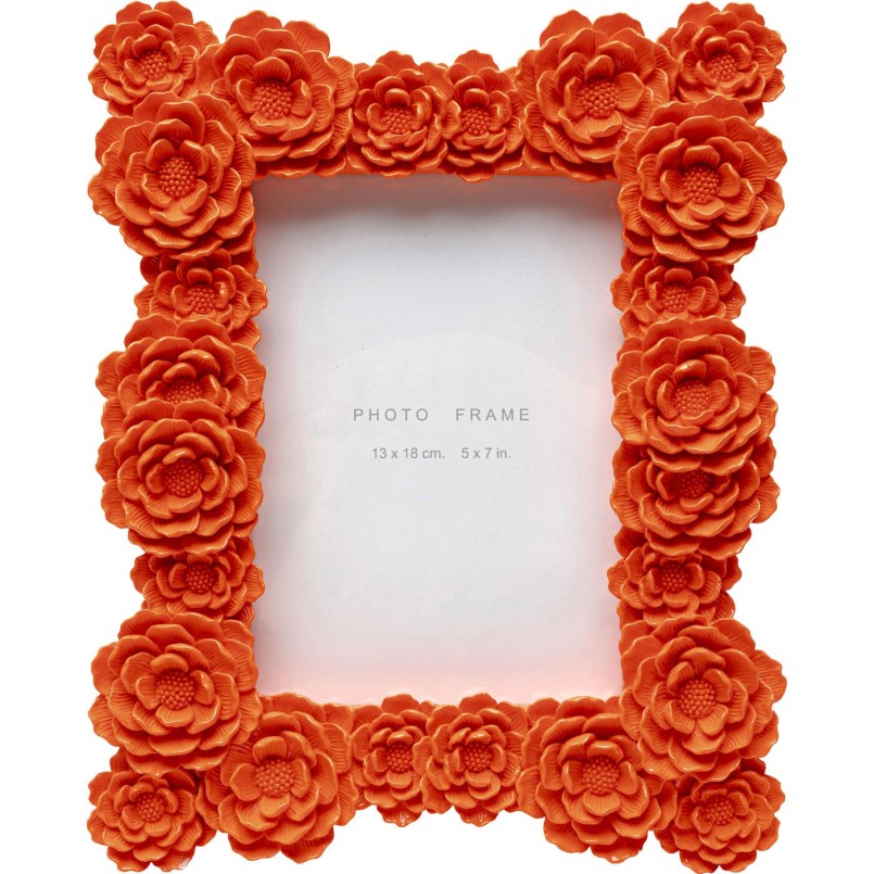 Cadre photo Flowerdream orange 13x18cm