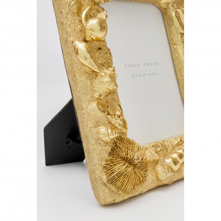 Fotolistj schelpen 18x23cm goud Kare Design