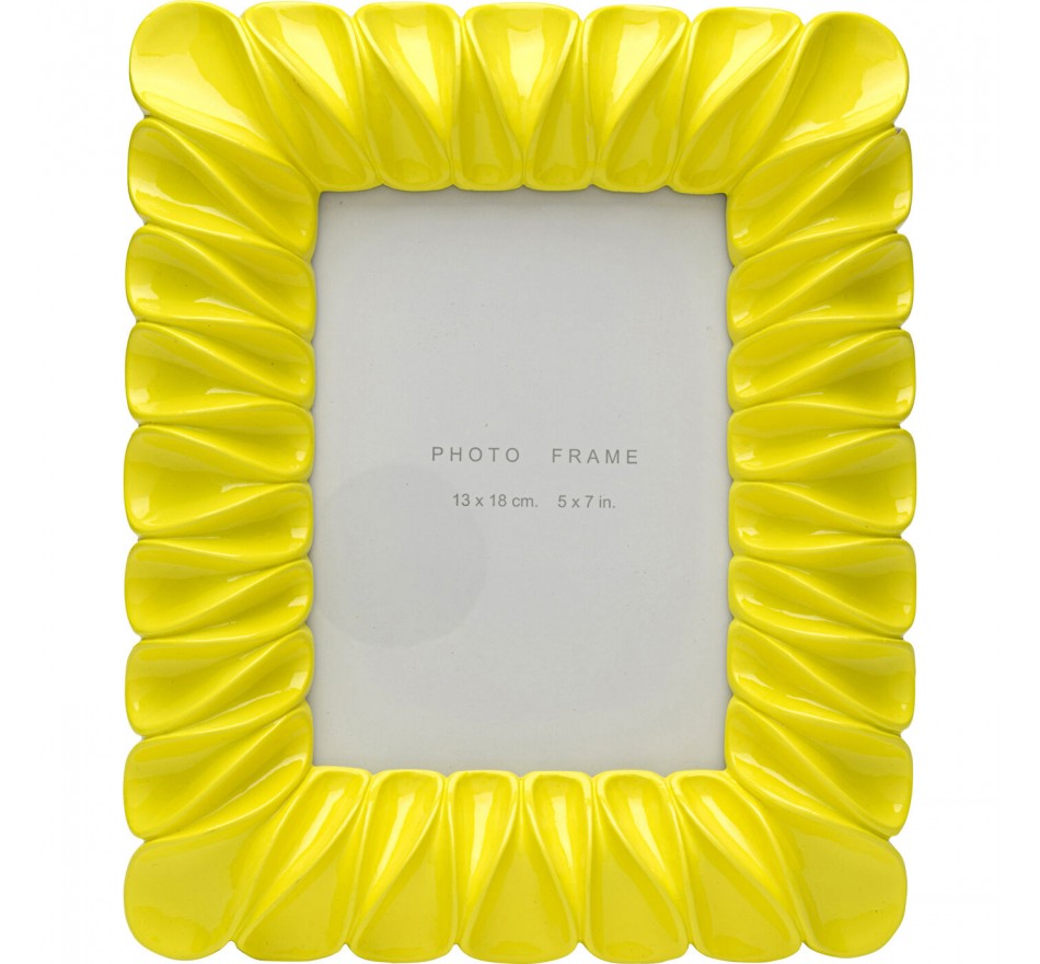 Picture Frame Sunrise 21x25cm yellow Kare Design