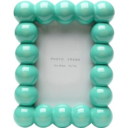Cadre photo Bubble turquoise 13x18cm