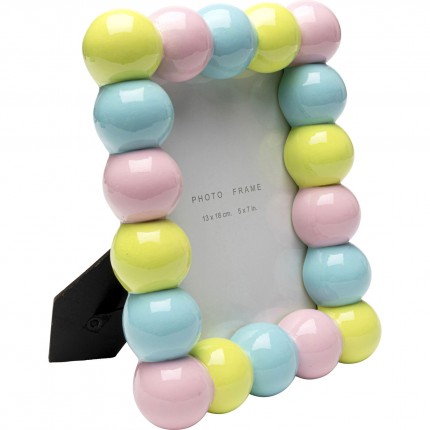 Cadre photo Bubble 19x23cm pastel Kare Design
