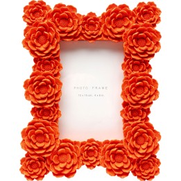 Cadre photo Flowerdream orange 10x15cm