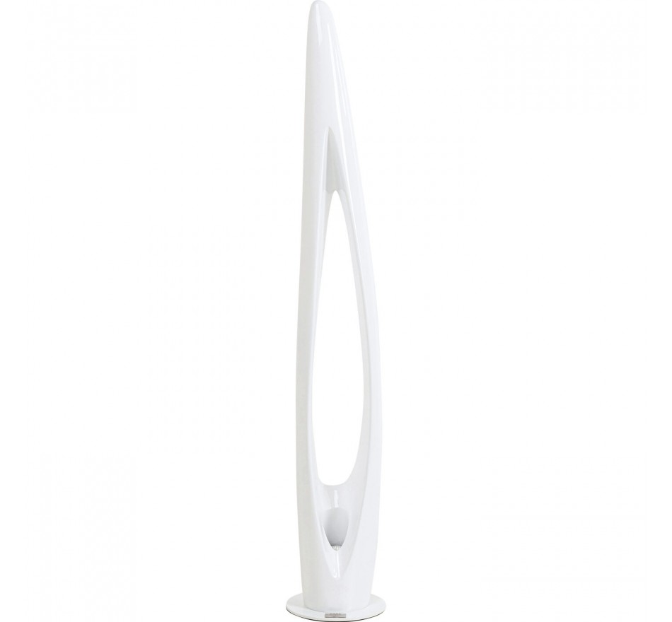 Floor Lamp Flow Flame 132cm white Kare Design