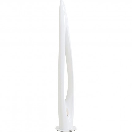 Vloerlamp Flow Flame 132cm wit Kare Design