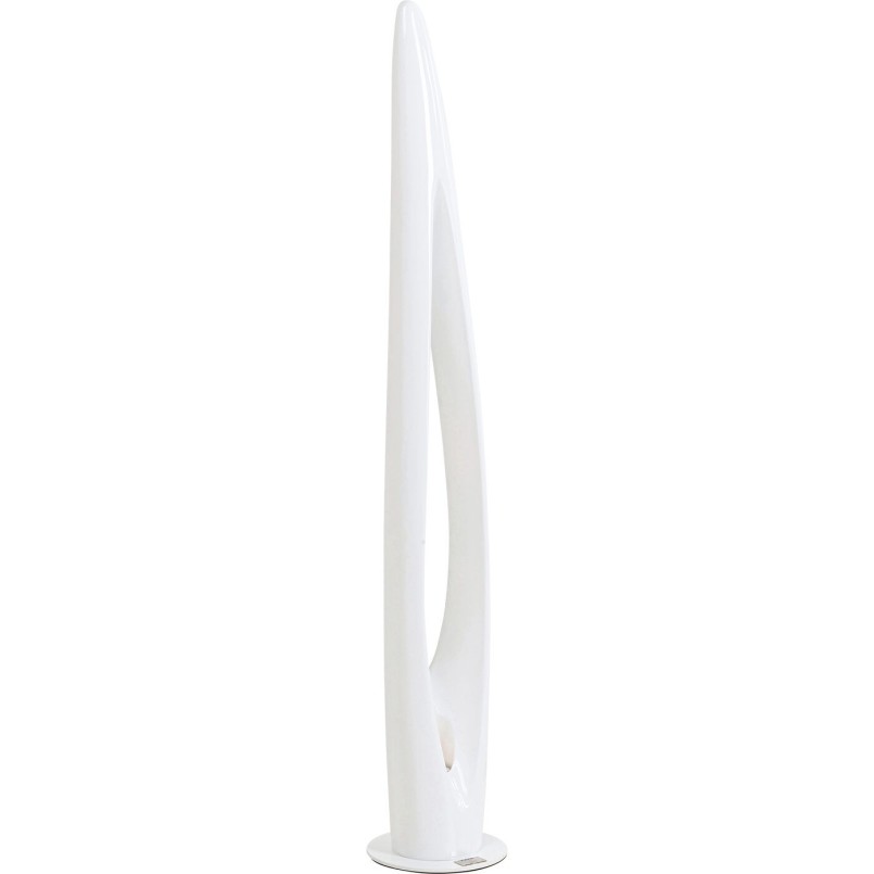 Lampadaire Flow Flame blanc 132cm