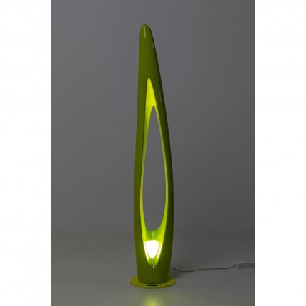 Floor Lamp Flow Flame 132cm green Kare Design