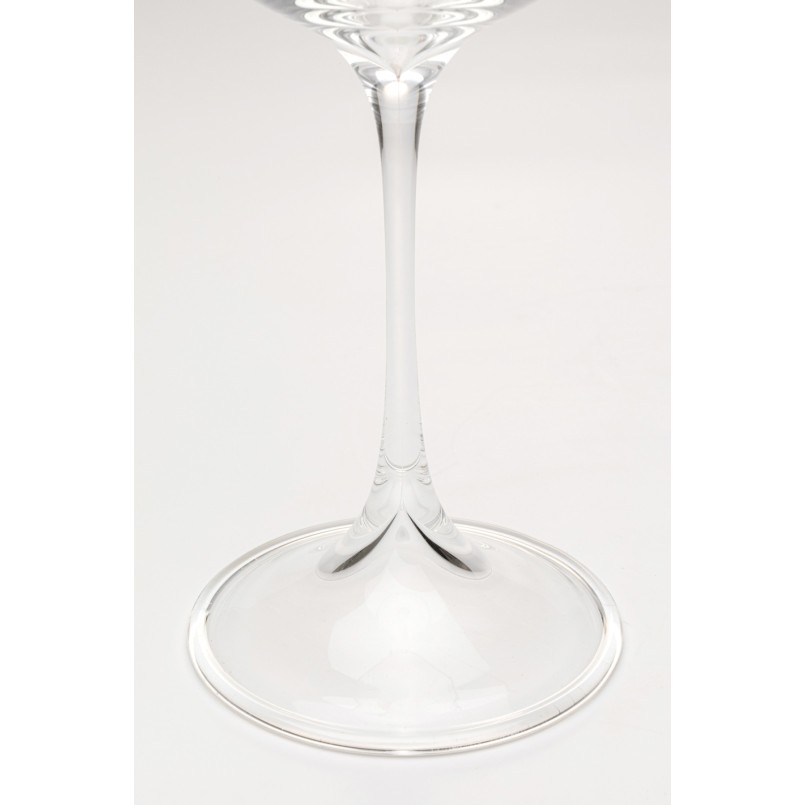 Wine Glass Glam Dots silver (4/set) Kare Design