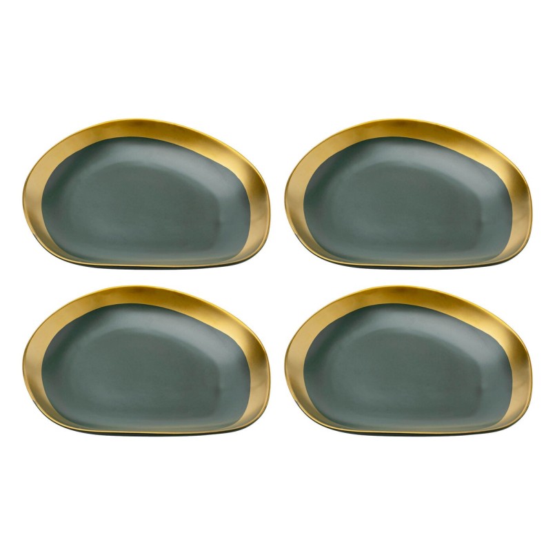 Green and gold dish - Vibrations - Kare Design