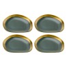 Green and gold dish - Vibrations - Kare Design