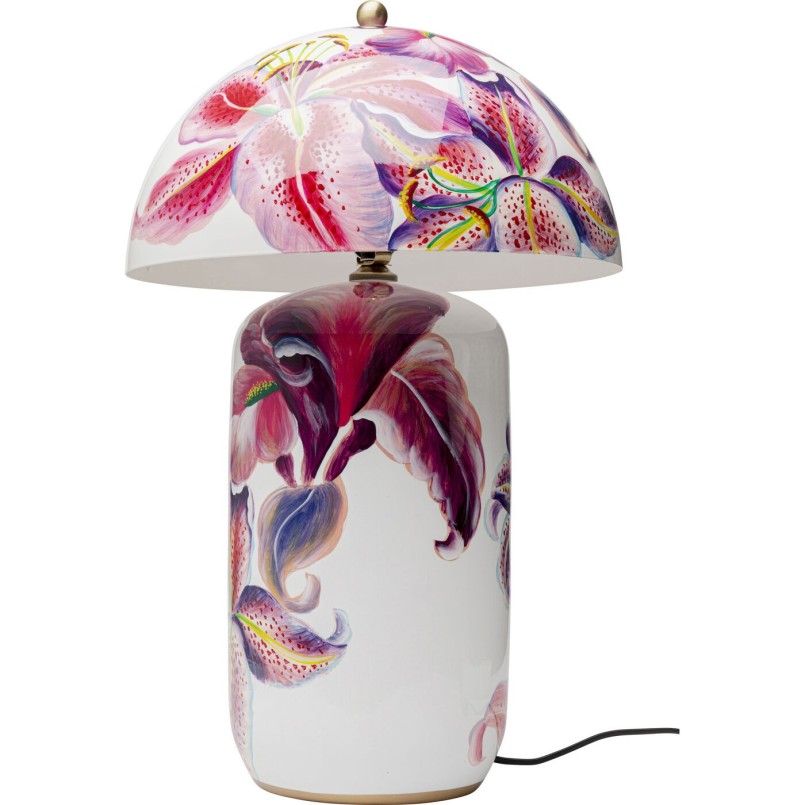 Lampe à poser Lillies pink