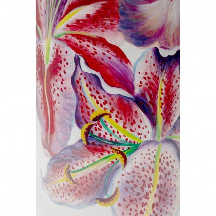 Table Lamp lillies pink Kare Design
