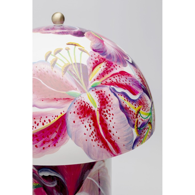 Lampe à poser Lillies pink