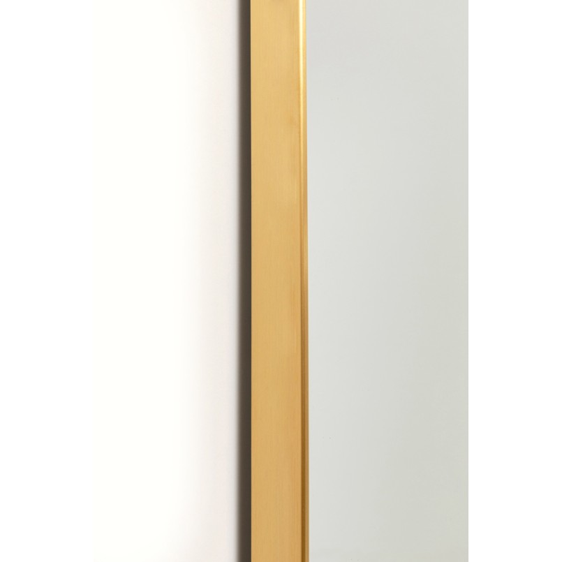 Miroir rectangulaire en laiton - Simply - Kare Design