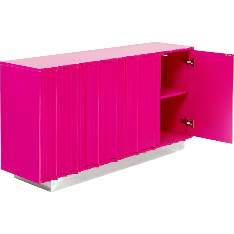Buffet rose au relief ondulé - Stucco - Kare Design