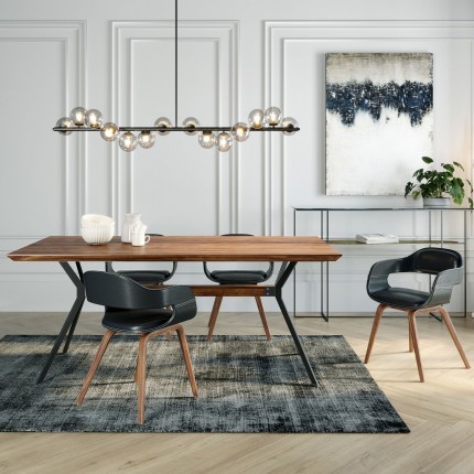 Eettafel Downtown 180x90cm walnoot Kare Design