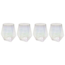 Water Glass Diamond 12cm (4/set) Kare Design