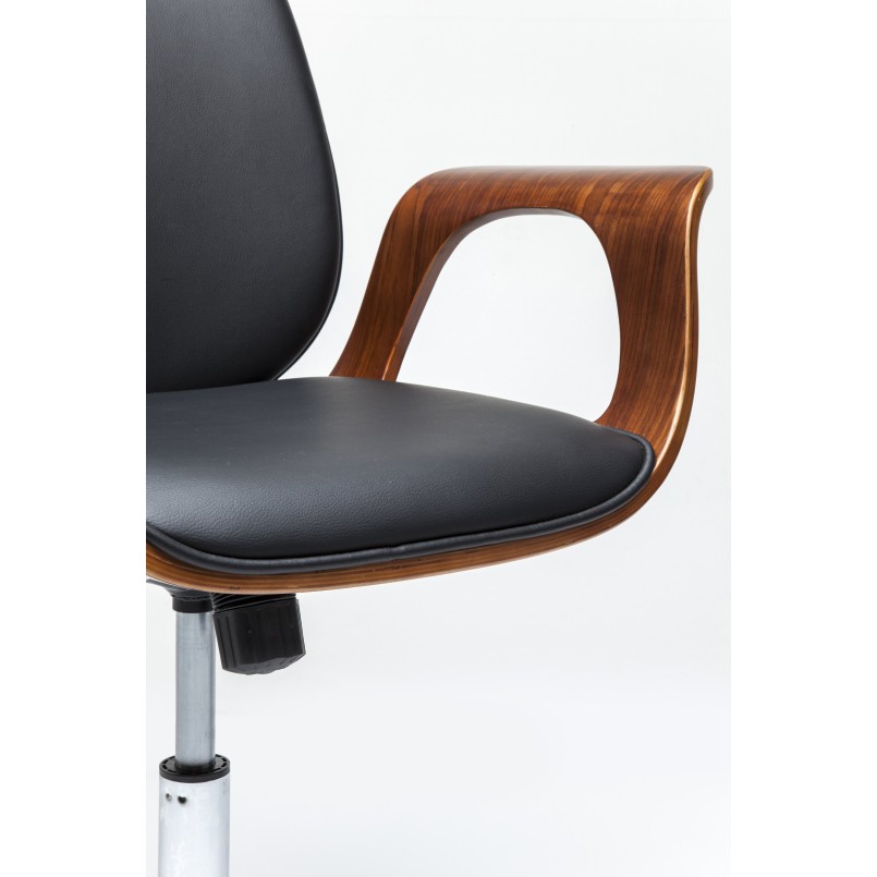 Chaise de bureau Patron noyer Kare Design