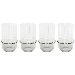 Waterglazen hoog Noelle (4/set) Kare Design