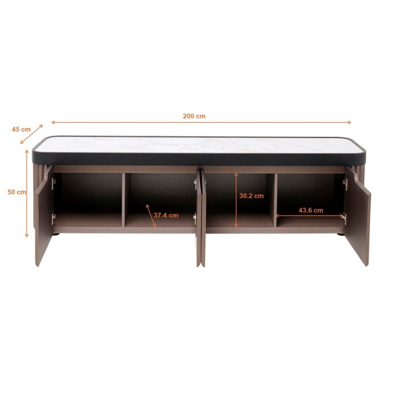 Meuble TV en grès - Phoenix - Kare Design