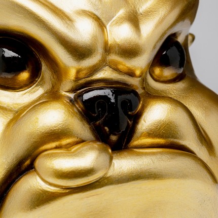 Woonaccessoires goud hond woest verfdruppels XL Kare Design