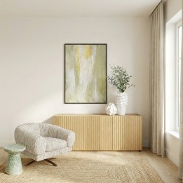 Vase blanc en porcelaine - Viento - Kare Design