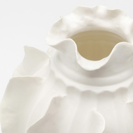 Vase Viento 23cm white Kare Design