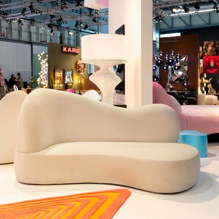 Ligstoel Cloud Nest 239cm beige Kare Design