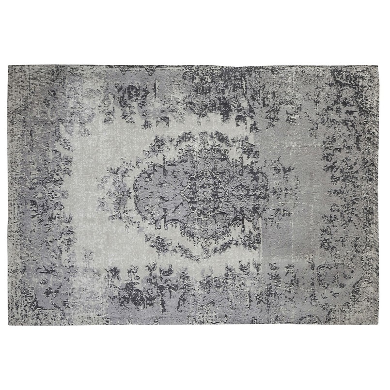 Vierkant Tapijt Kelim Pop grijs 240x170 Kare Design
