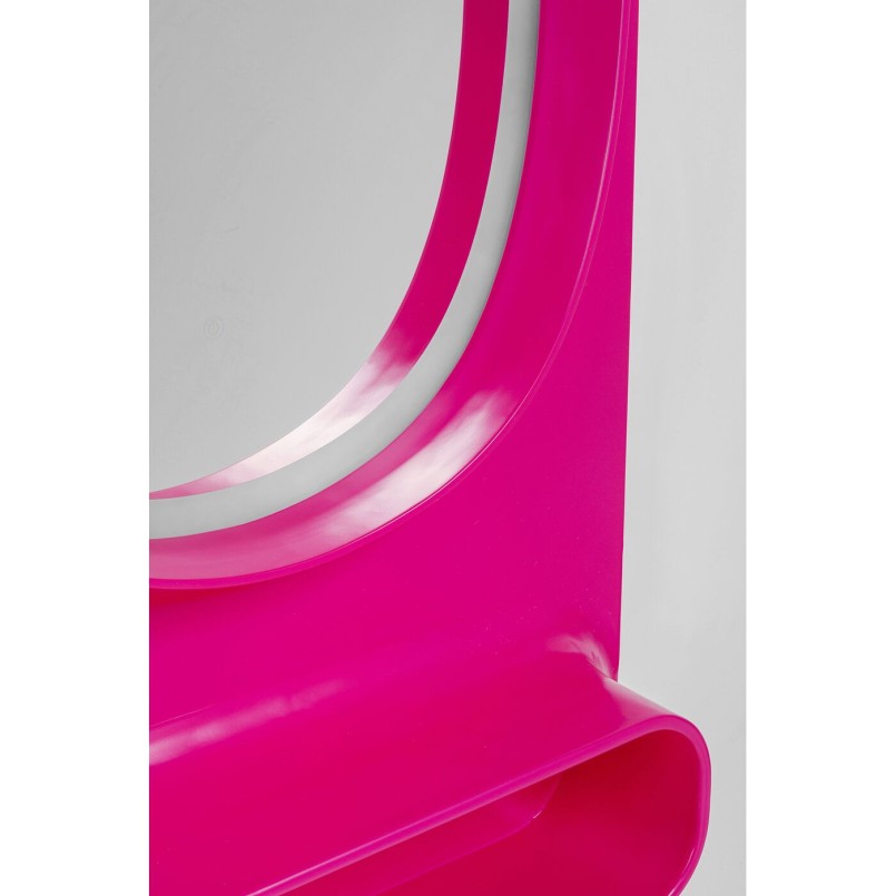 Miroir mural Aero LED pink 80x141cm