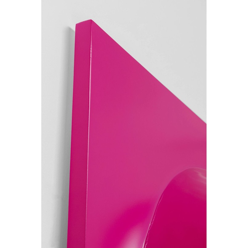Miroir mural Aero LED pink 80x141cm