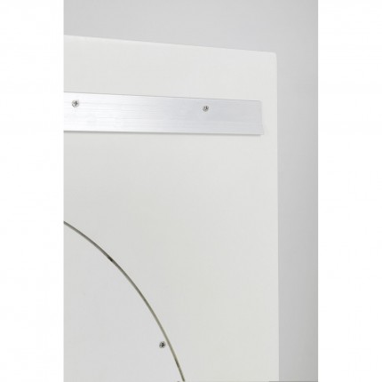 Miroir Aero LED 141x80cm rose Kare Design