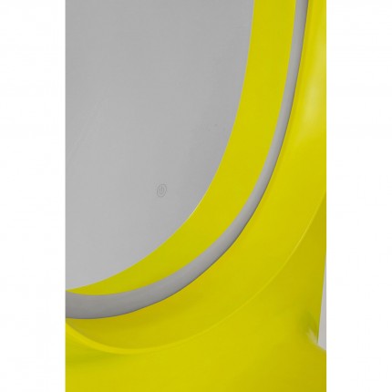 Spiegel Aero LED 141x80cm groen Kare Design