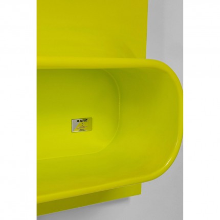 Mirror Aero LED 141x80cm green Kare Design