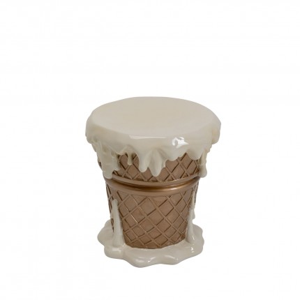 Stool ice cream Ø37cm vanilla Kare Design