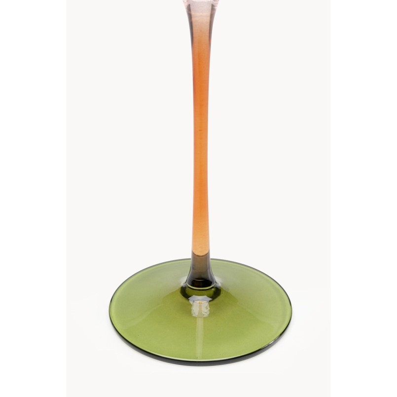 Verre à vin Twist 22cm ass.
