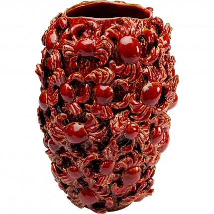 Vase crabes 39cm Kare Design