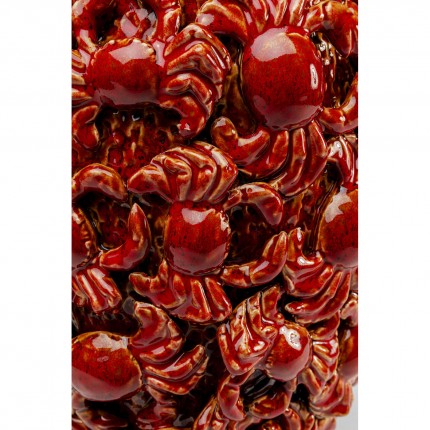Vase crabes 39cm Kare Design