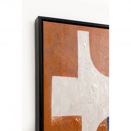 Schilderij Pinceau Shape 55x75cm Kare Design