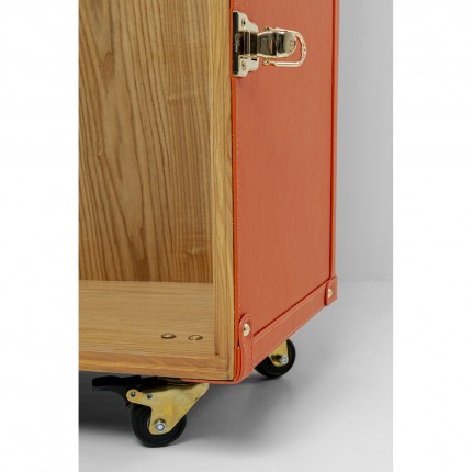 Malle-armoire Monaco orange Kare Design