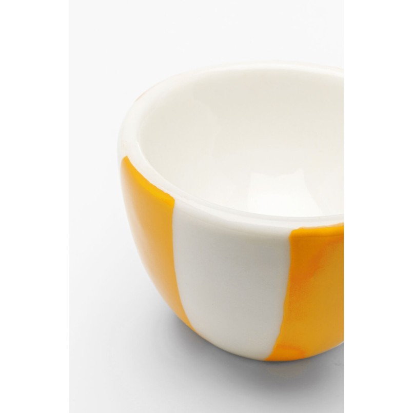 Coquetiers rayés rouges et blancs - Cocina - Kare Design