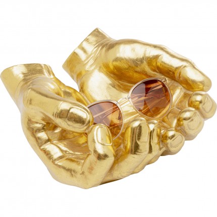 Woonaccessoires goud handen Kare Design