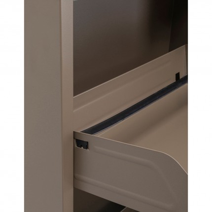 Schoenenkast Caruso taupe 3+1 laden Kare Design