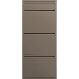 Meuble à chaussures Caruso 3+1 taupe