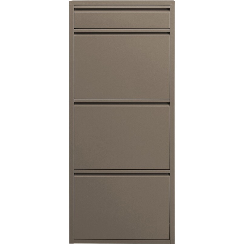 Meuble à chaussures Caruso 3+1 taupe