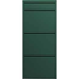 Meuble à chaussures Caruso 3+1 vert (MO)
