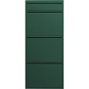 Meuble à chaussures Caruso 3+1 vert (MO)